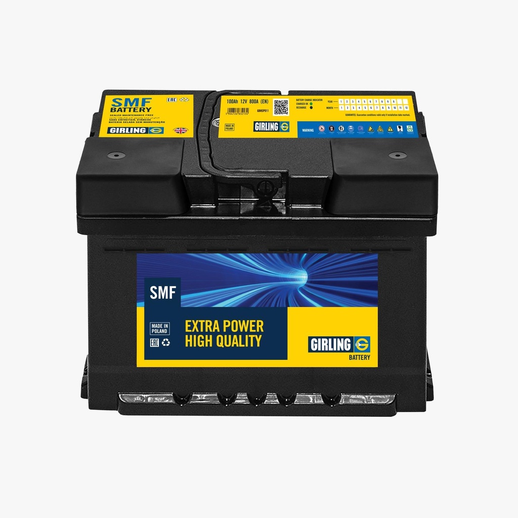 GIRLING SMF DIN BATTERY 88Ah 750A 12V