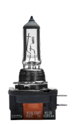 HALOGEN BULB H11B SW 12V 55W PGJY19-2