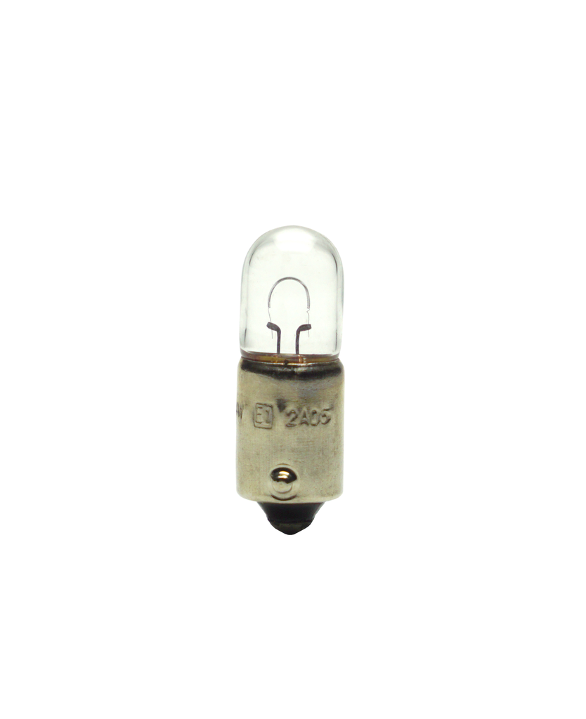 HALOGEN MINI BULB T4W CLEAR 12V 4W BA9s 