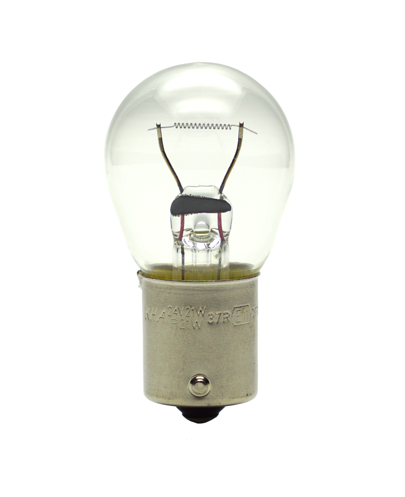 [LLBMG019] HALOGEN MINI BULB S25 CLEAR 24V 25W BAU15s 