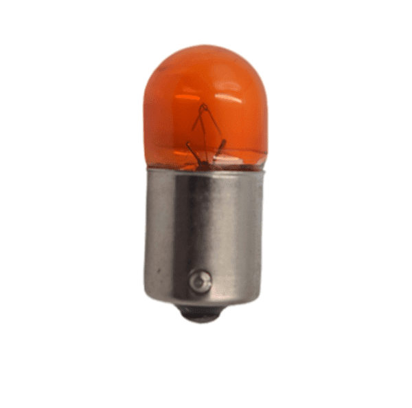 [LLBMG056] HALOGEN MINI BULB T16 AMBER   12V 10W BA15s 